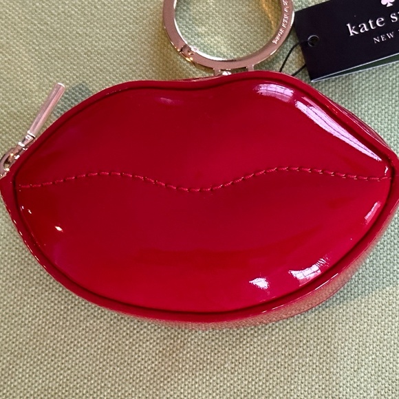 KATE SPADE MWAH LIPS COIN PURSE:NWT 3D LIPS - Picture 3 of 13